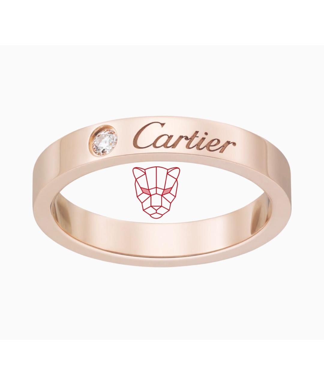 CARTIER Розовое кольцо из розового золота, фото 8