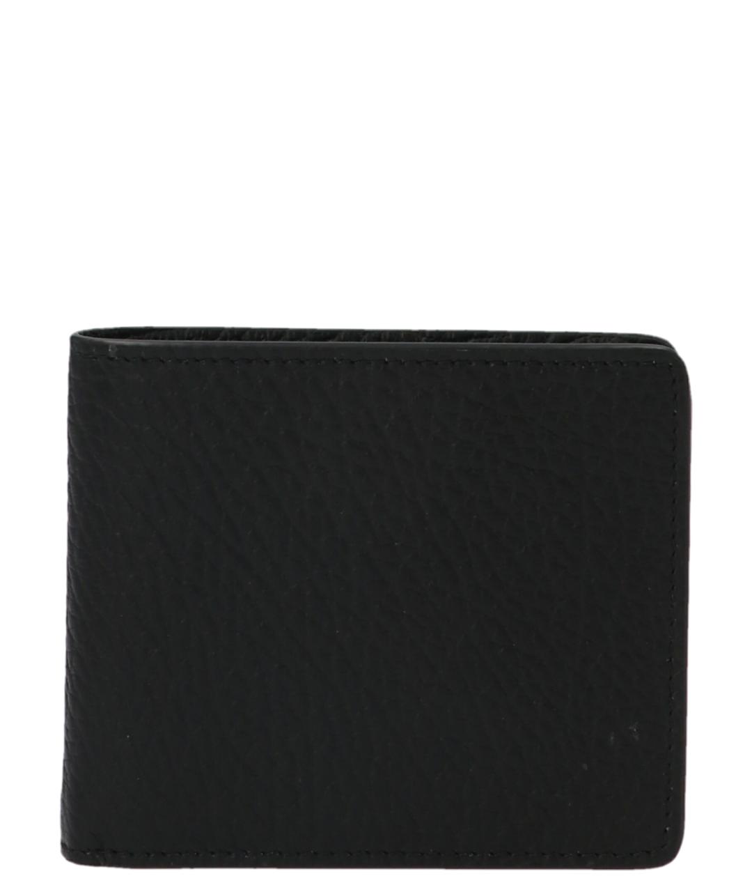 MAISON MARGIELA Черный кожаный кошелек, фото 1