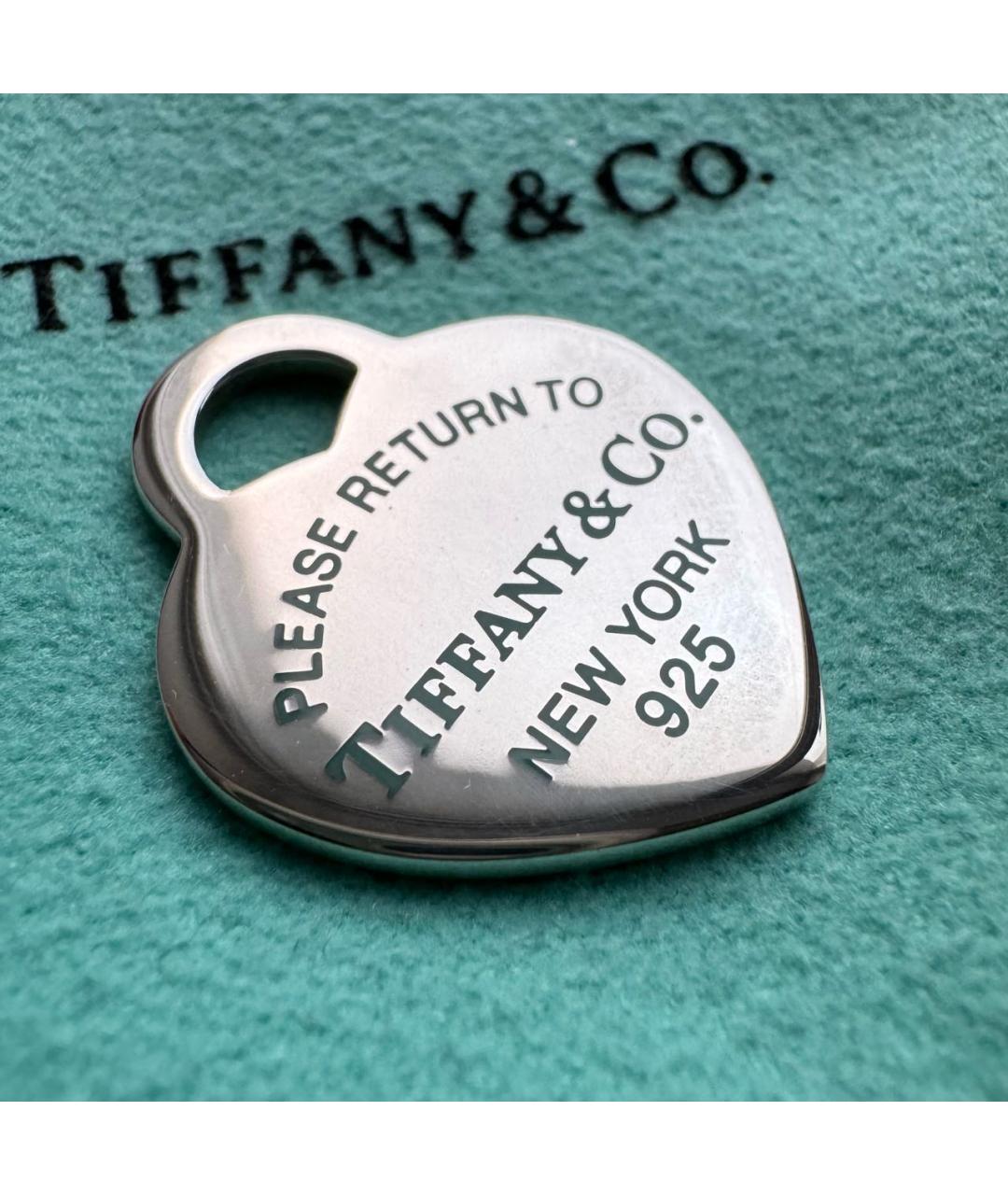 TIFFANY&CO Серебряная серебряная подвеска, фото 3