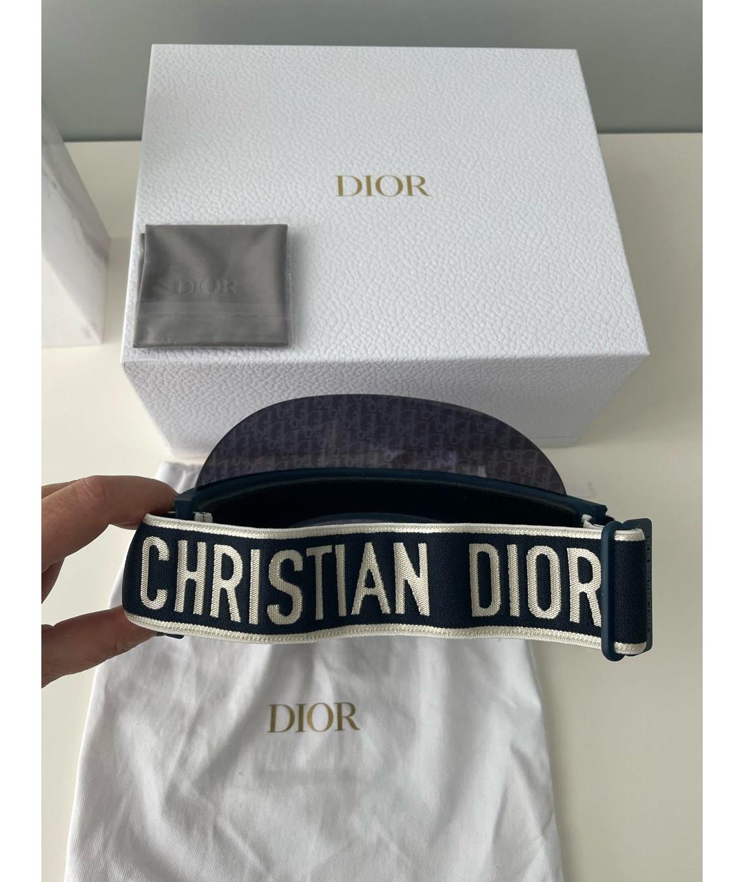 CHRISTIAN DIOR Темно-синяя кепка, фото 7