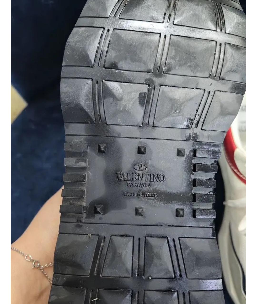 VALENTINO Мульти низкие кроссовки / кеды, фото 5