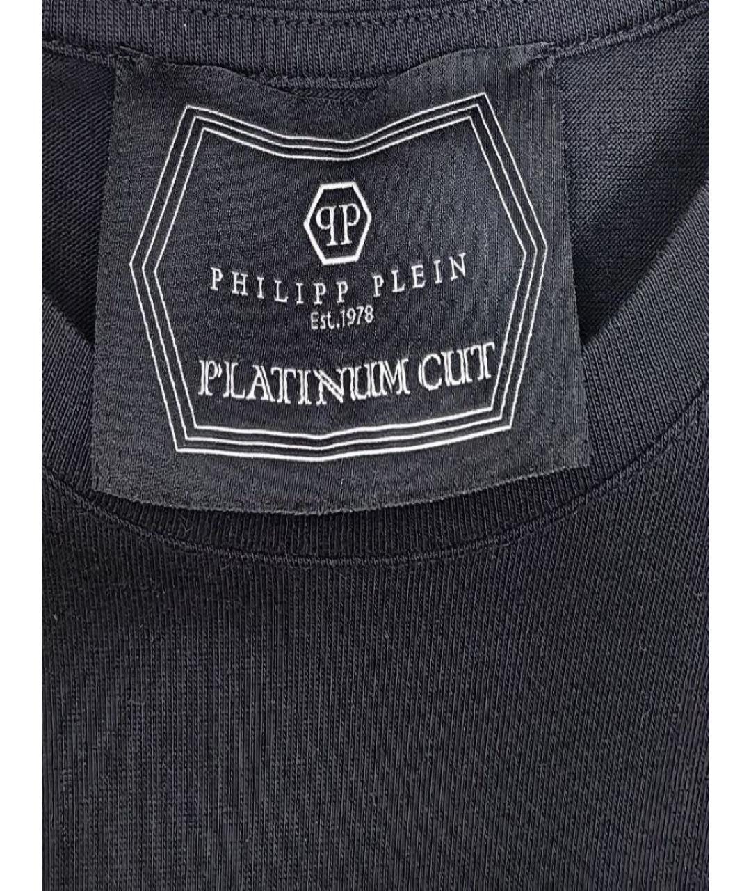 PHILIPP PLEIN Черная футболка, фото 2