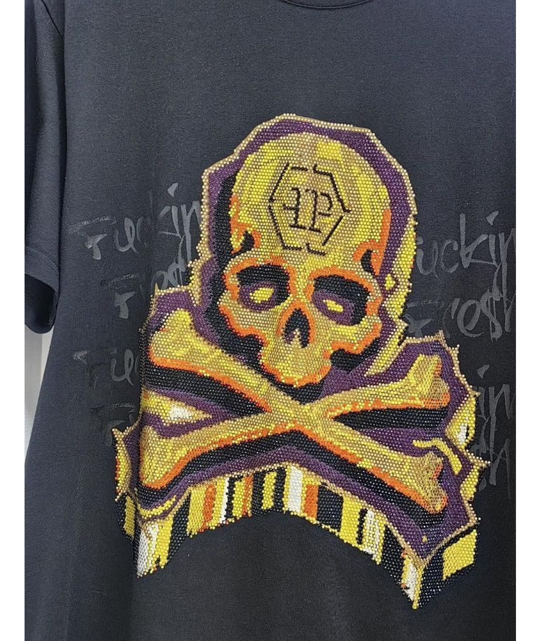 PHILIPP PLEIN Черная футболка, фото 5