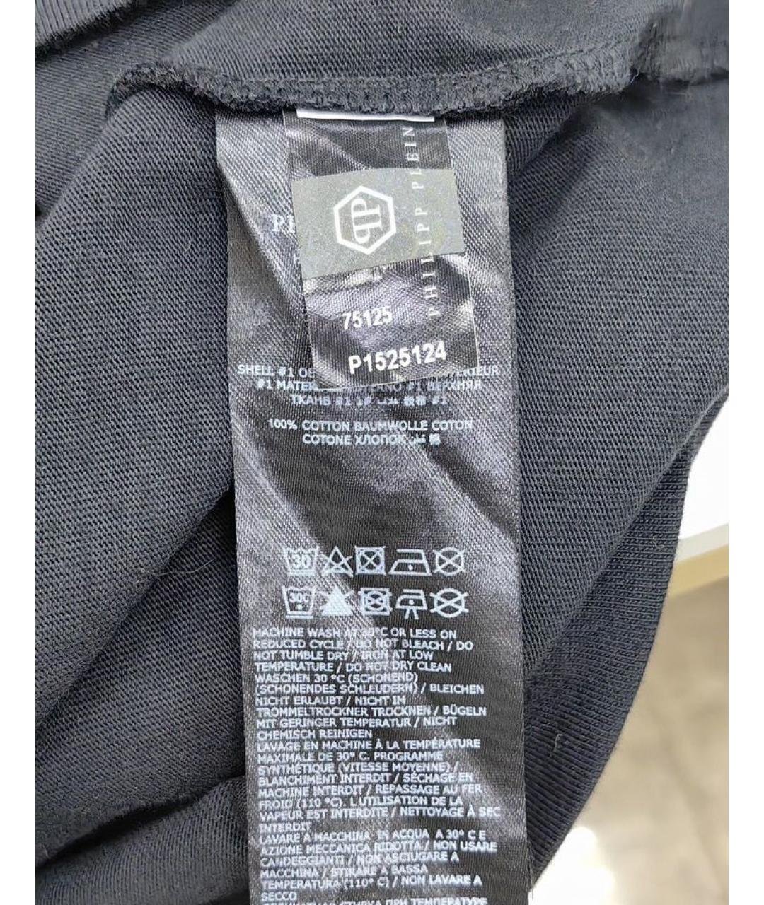 PHILIPP PLEIN Черная футболка, фото 7