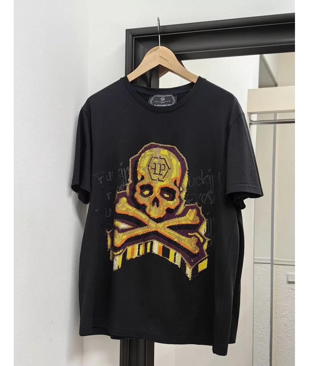 PHILIPP PLEIN Черная футболка, фото 3