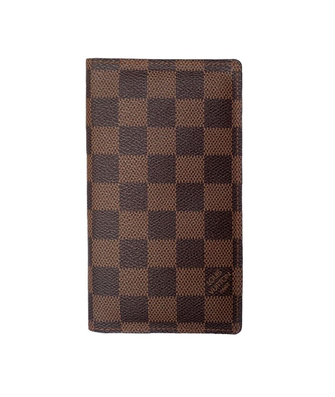 LOUIS VUITTON Коричневый кошелек, фото 9