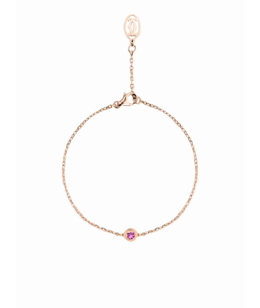 CARTIER Золотой браслет из розового золота, фото 1