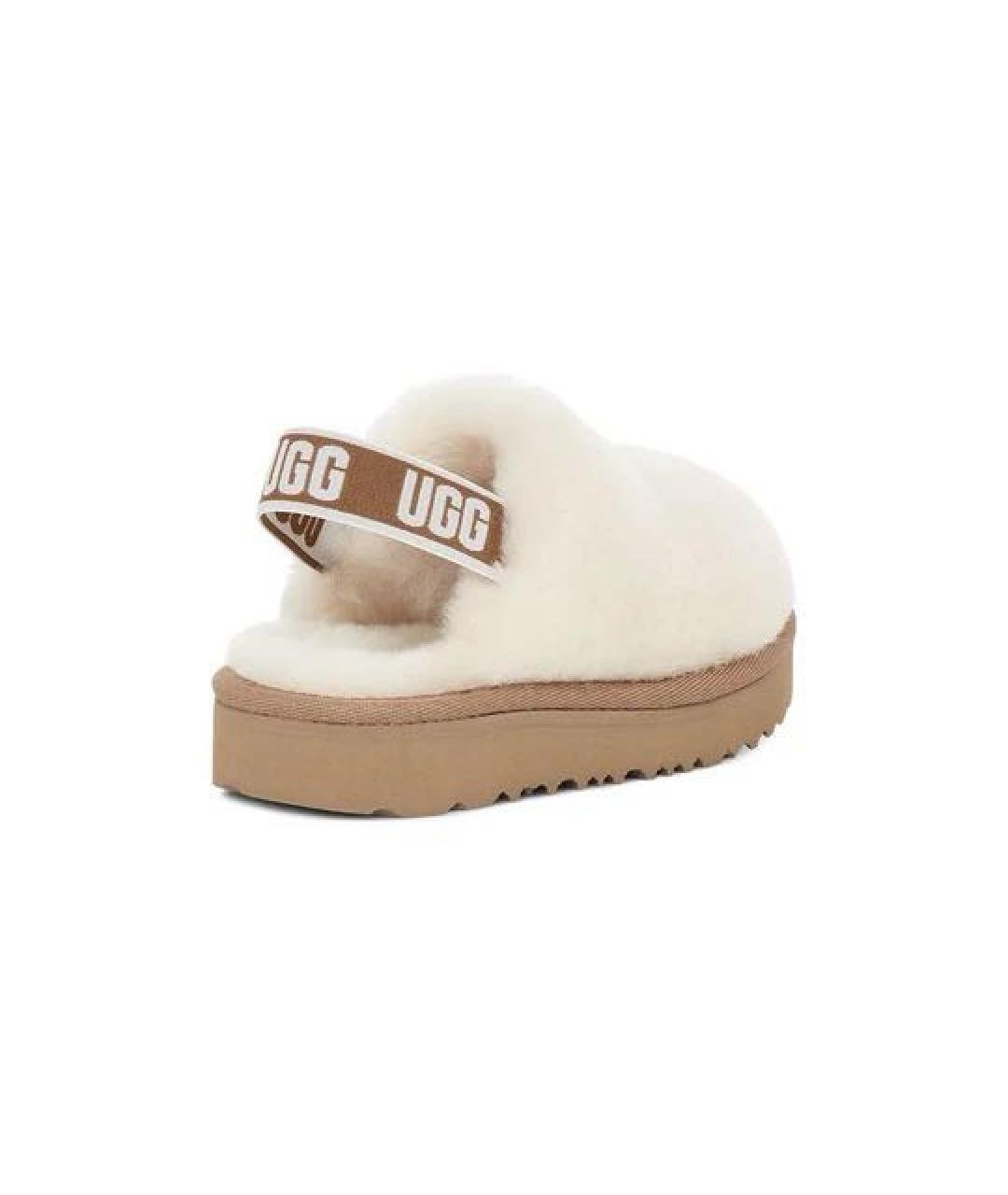 UGG AUSTRALIA KIDS Белые ботинки, фото 2