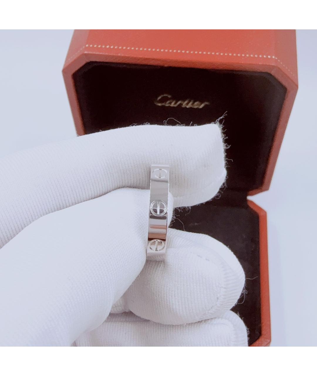 CARTIER Белое кольцо из белого золота, фото 2