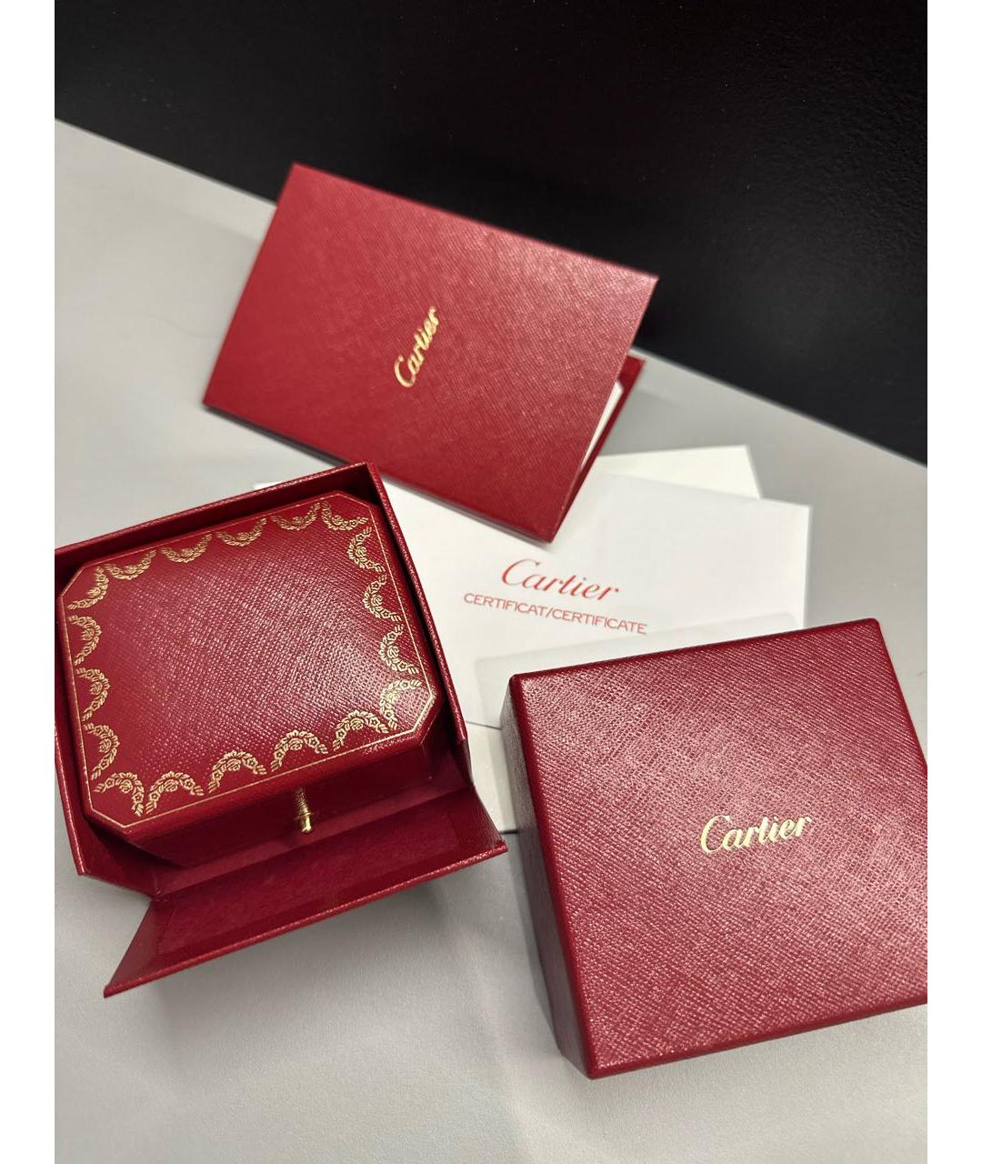CARTIER Золотые серьги из розового золота, фото 3