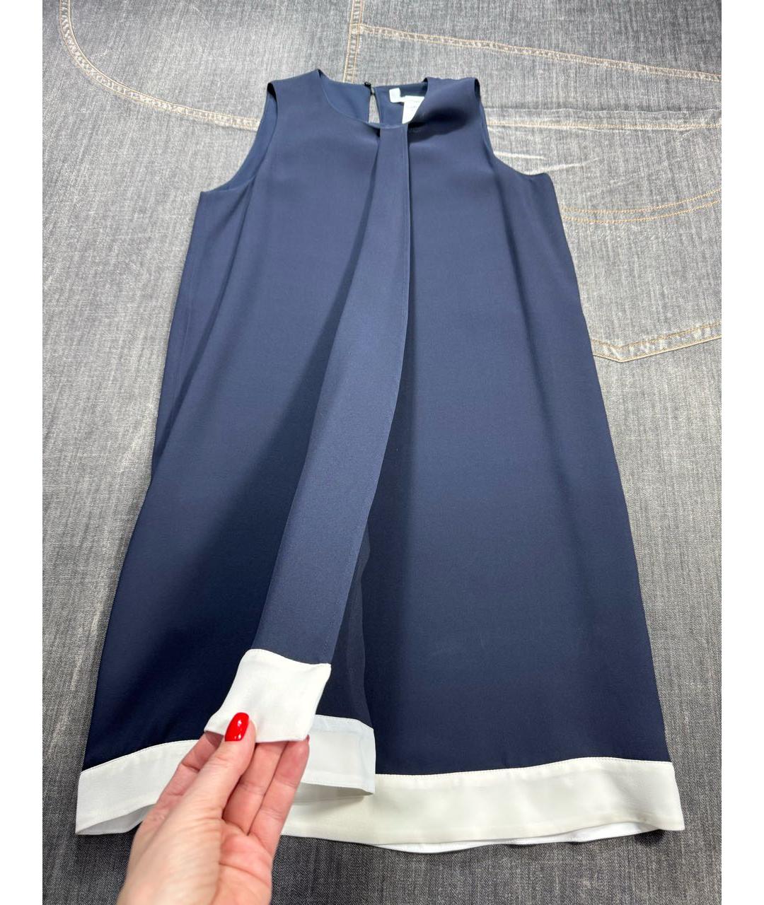 MAX MARA Мульти шелковое повседневное платье, фото 4