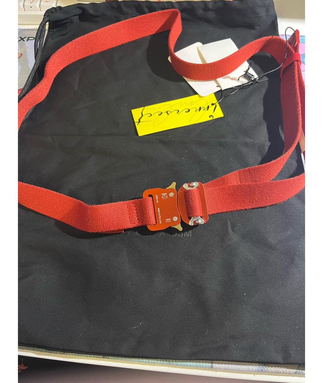 1017 ALYX 9SM Красный ремень, фото 6