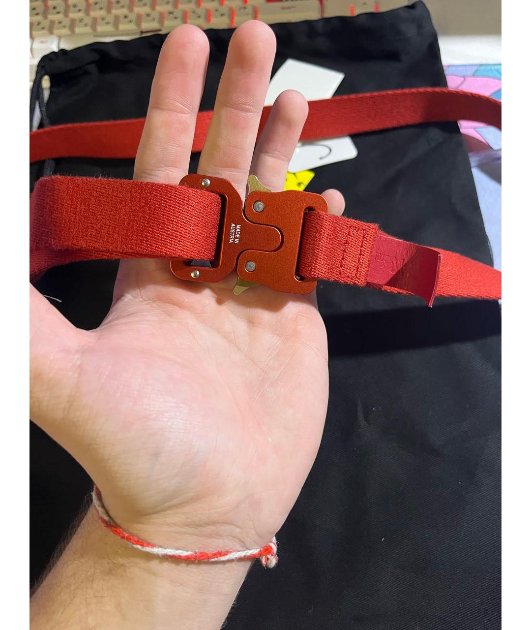 1017 ALYX 9SM Красный ремень, фото 5