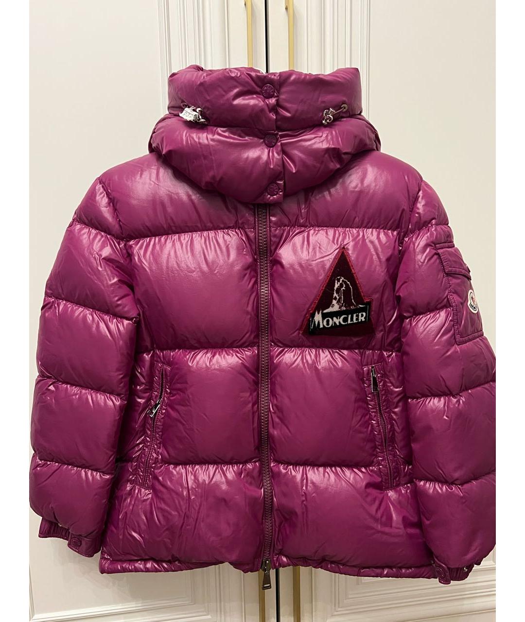 MONCLER Фиолетовый пуховик, фото 8