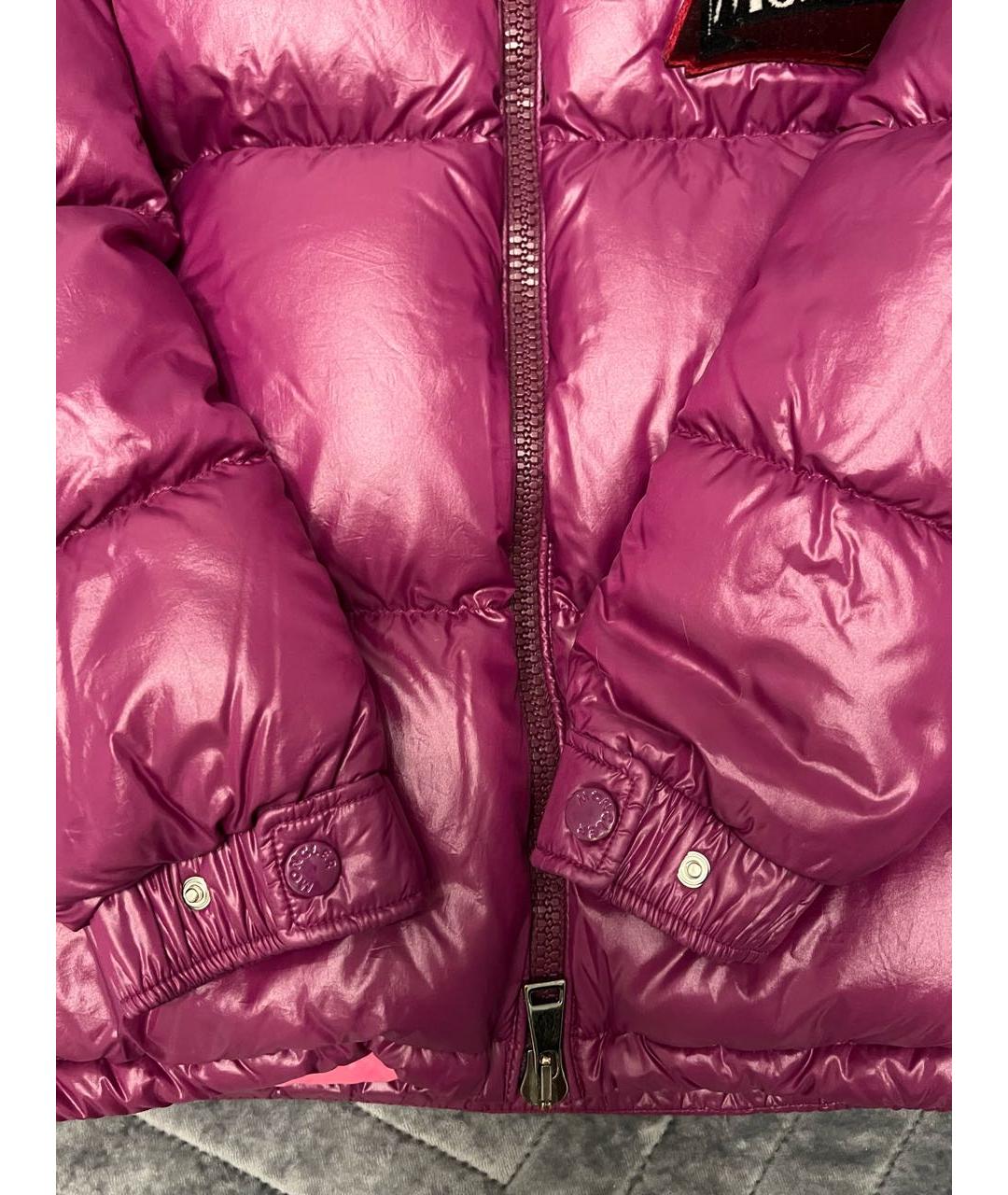 MONCLER Фиолетовый пуховик, фото 4