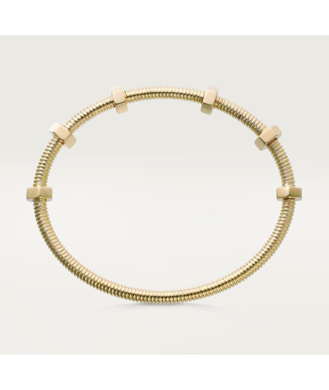 CARTIER Золотой браслет из желтого золота, фото 2