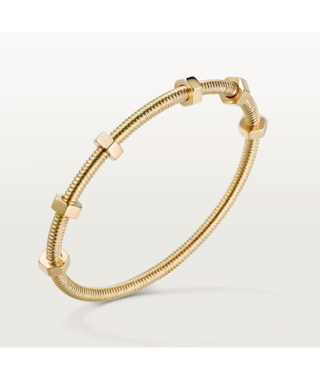 CARTIER Золотой браслет из желтого золота, фото 5
