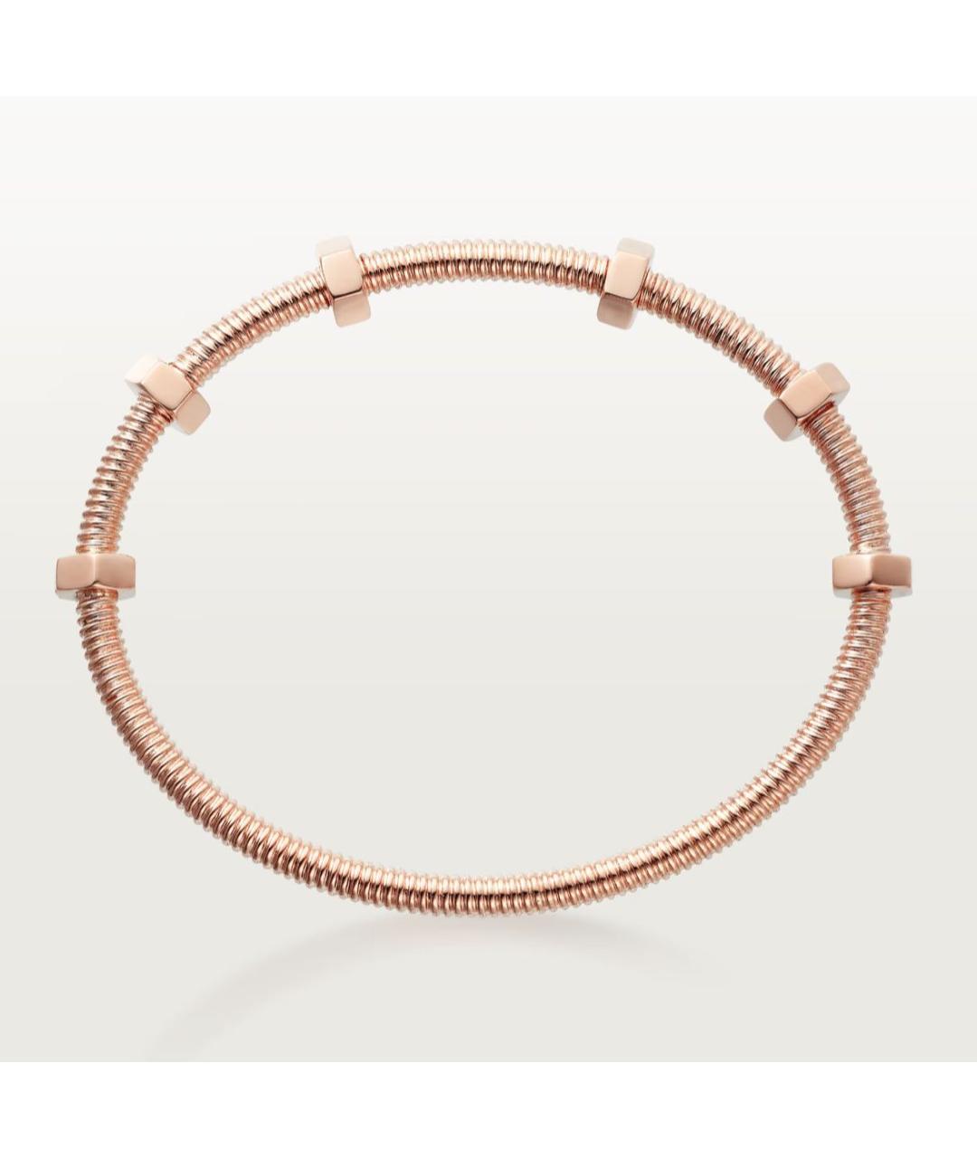 CARTIER Золотой браслет из розового золота, фото 3