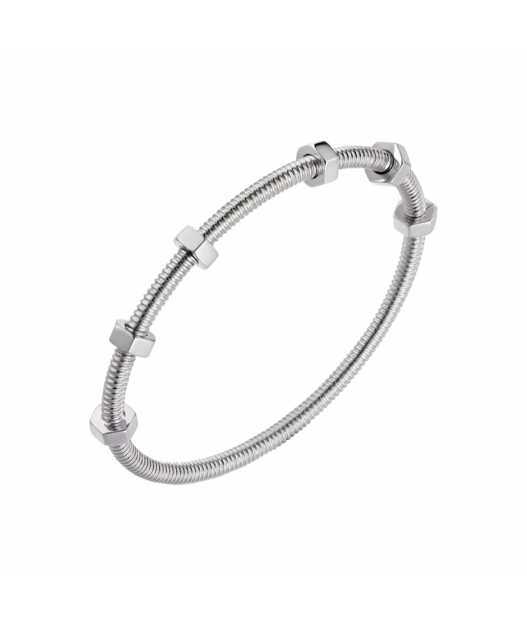 CARTIER Серебрянный браслет из белого золота, фото 1