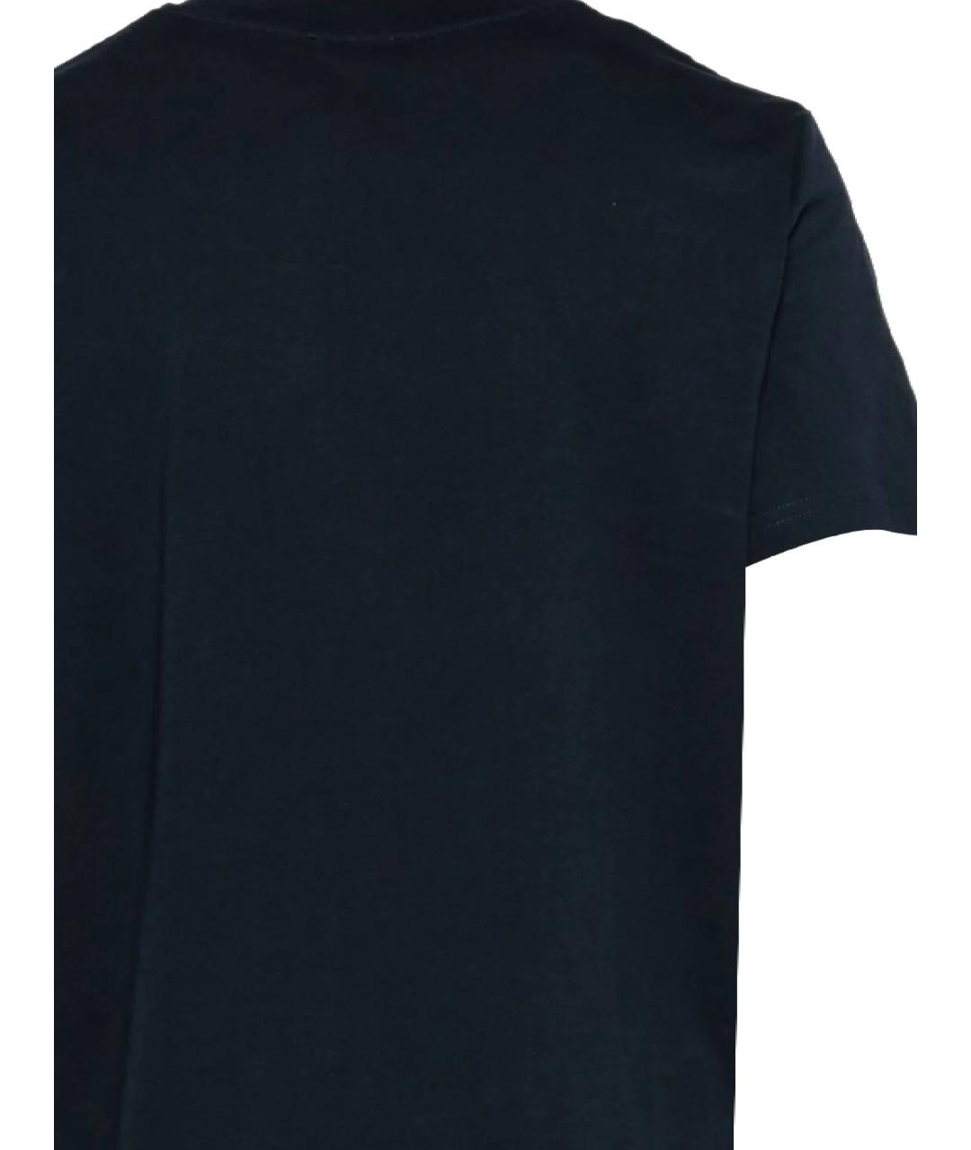 A.P.C. Черная хлопковая футболка, фото 4