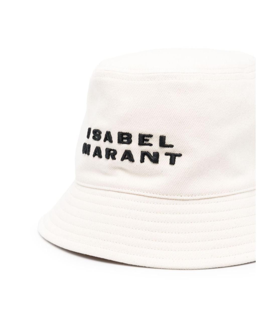 ISABEL MARANT Белая хлопковая панама, фото 2