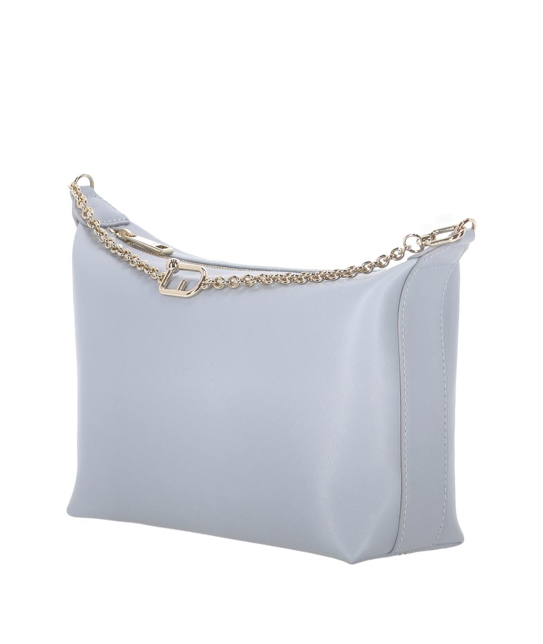 FURLA Серая кожаная сумка тоут, фото 2