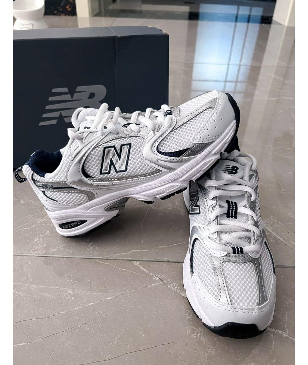 NEW BALANCE Белые кеды, фото 4