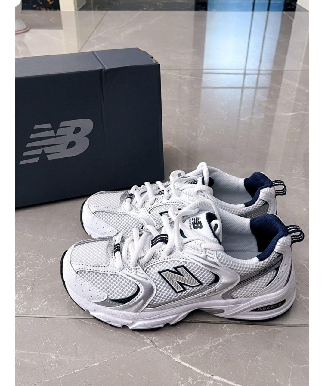 NEW BALANCE Белые кеды, фото 2