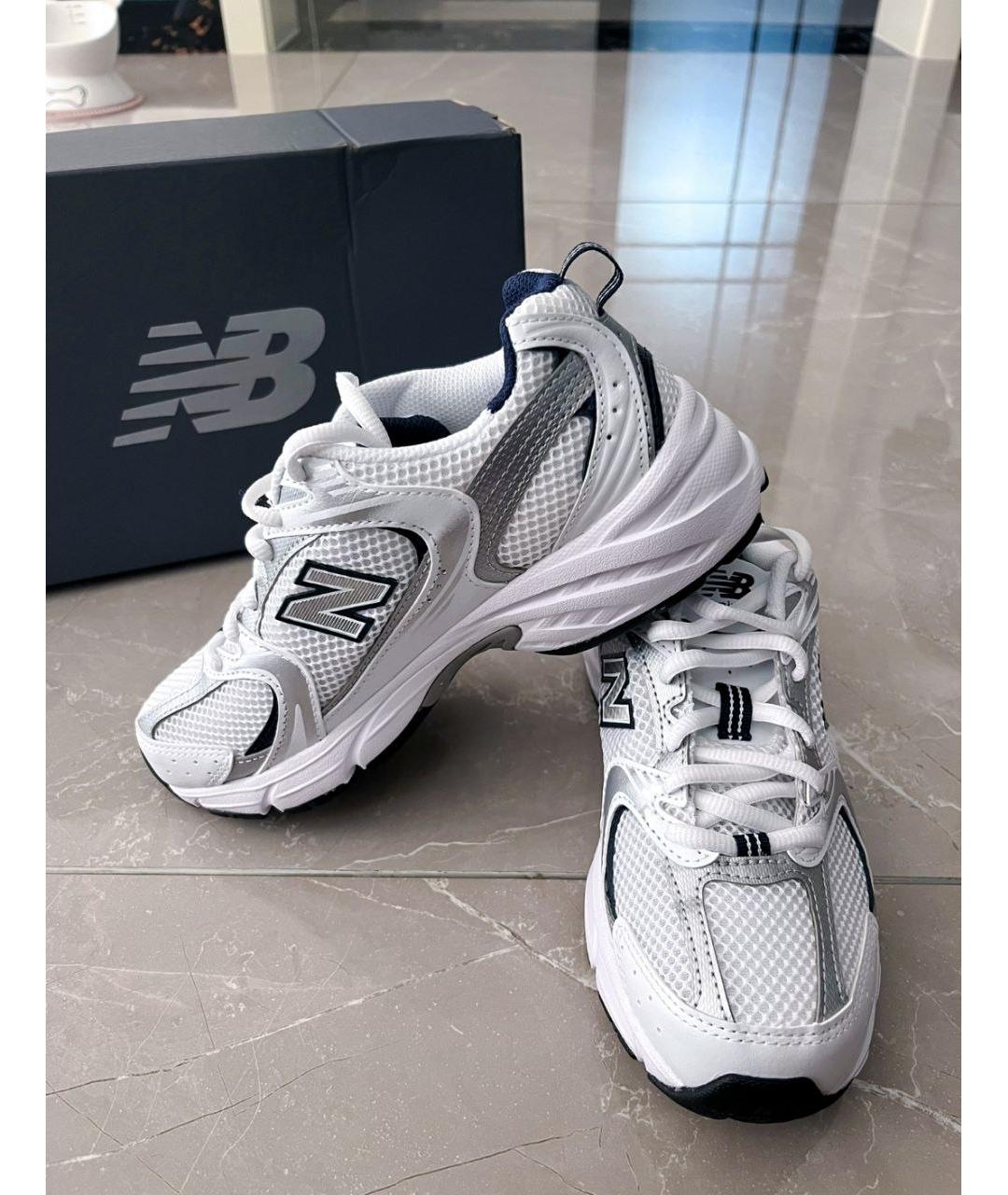 NEW BALANCE Белые кеды, фото 3