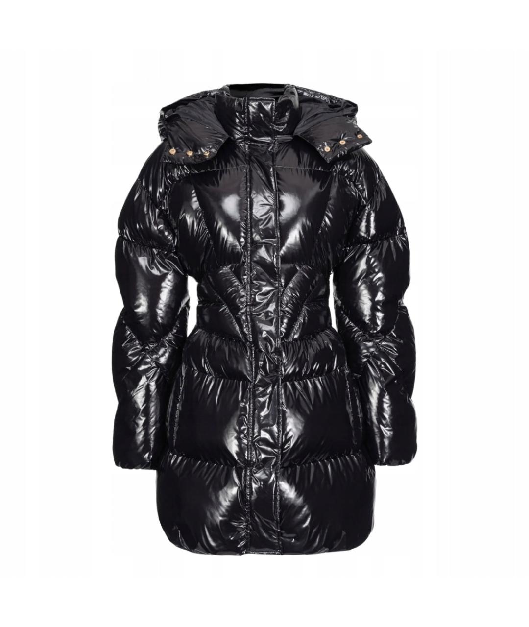 PINKO Черный полиэстеровый пуховик, фото 1