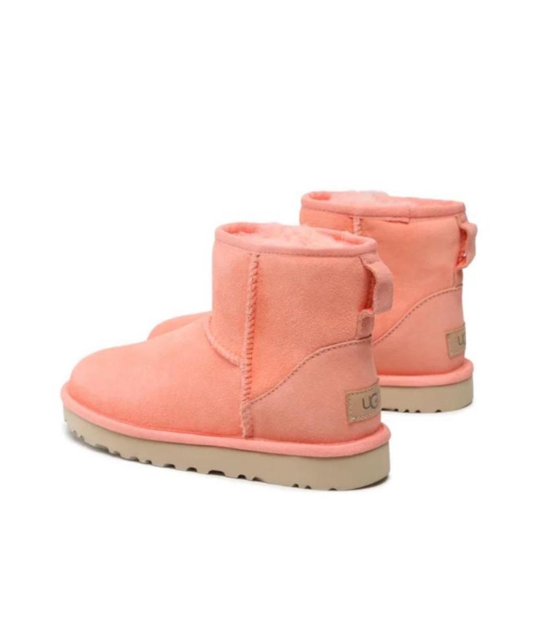 UGG AUSTRALIA Розовые замшевые ботинки, фото 3