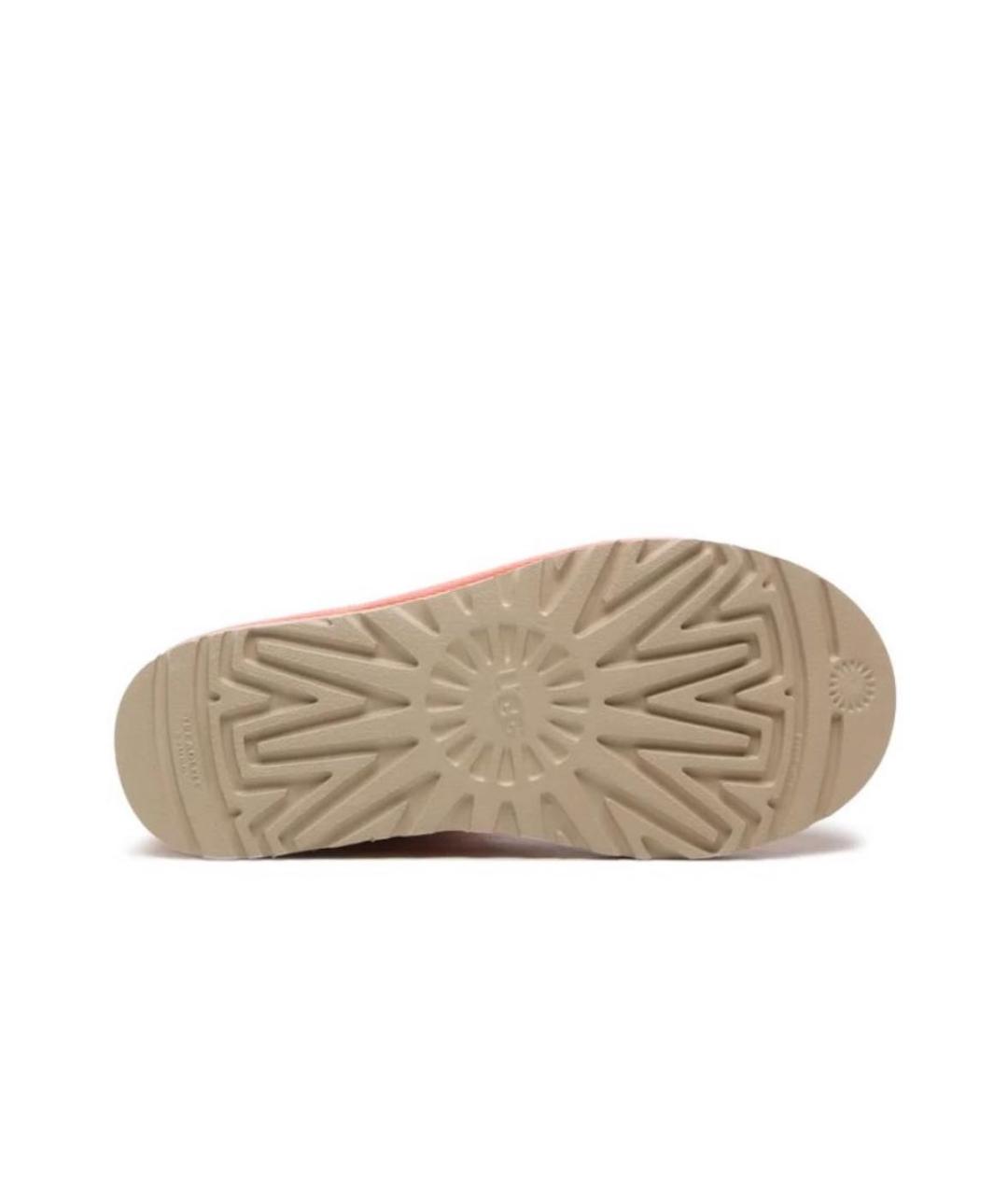 UGG AUSTRALIA Розовые замшевые ботинки, фото 4