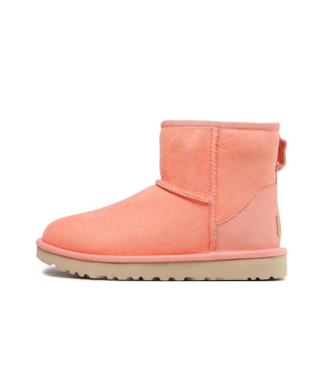 UGG AUSTRALIA Розовые замшевые ботинки, фото 5