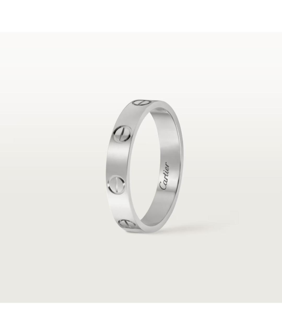 CARTIER Серебряное кольцо из белого золота, фото 2