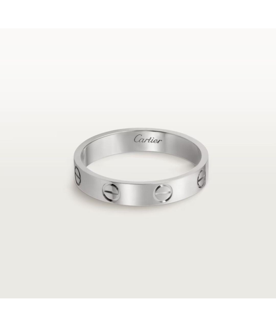 CARTIER Серебряное кольцо из белого золота, фото 5