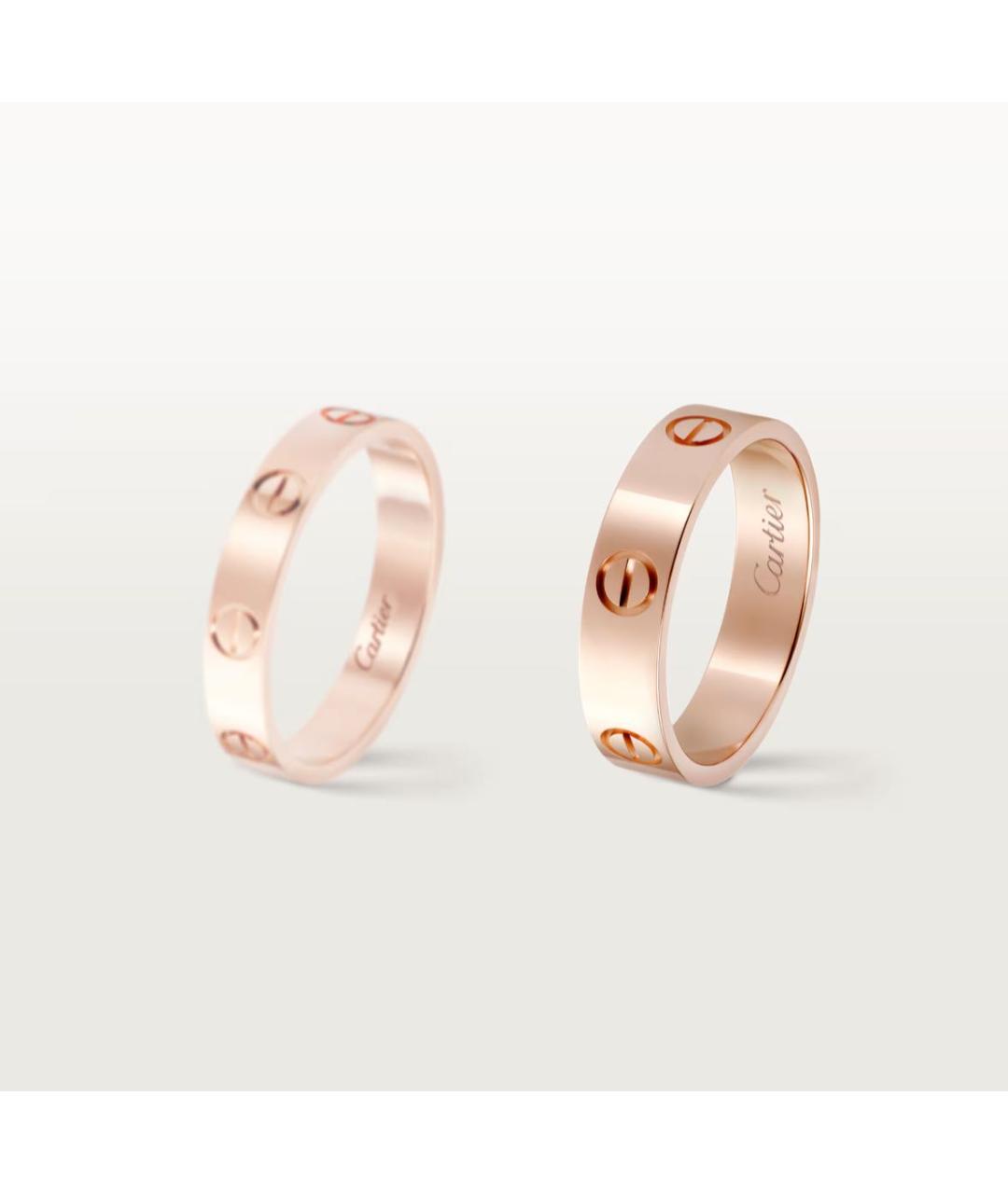 CARTIER Золотое кольцо из розового золота, фото 3