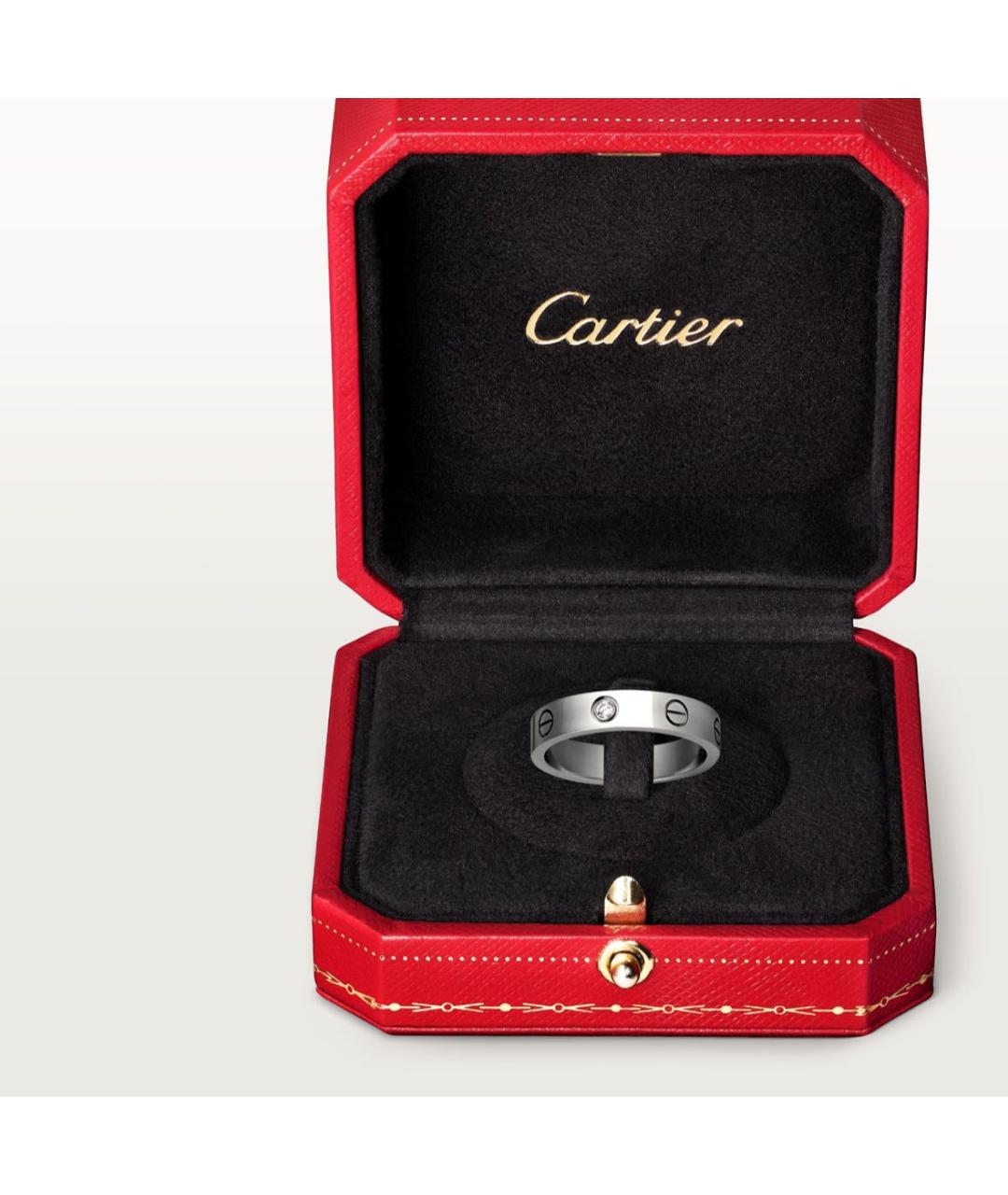 CARTIER Серебряное кольцо из белого золота, фото 4