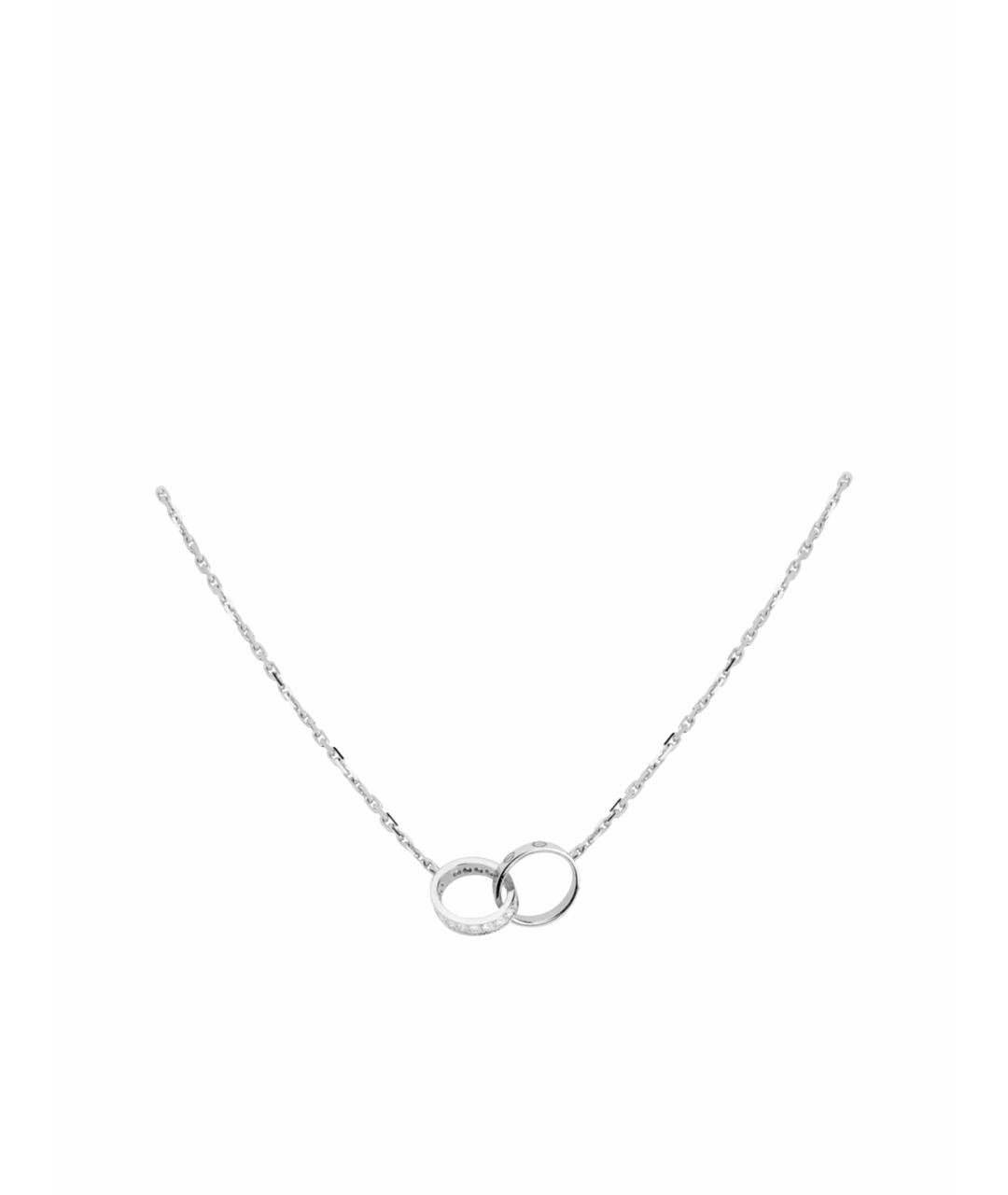 CARTIER Серебряная цепочка из белого золота, фото 1