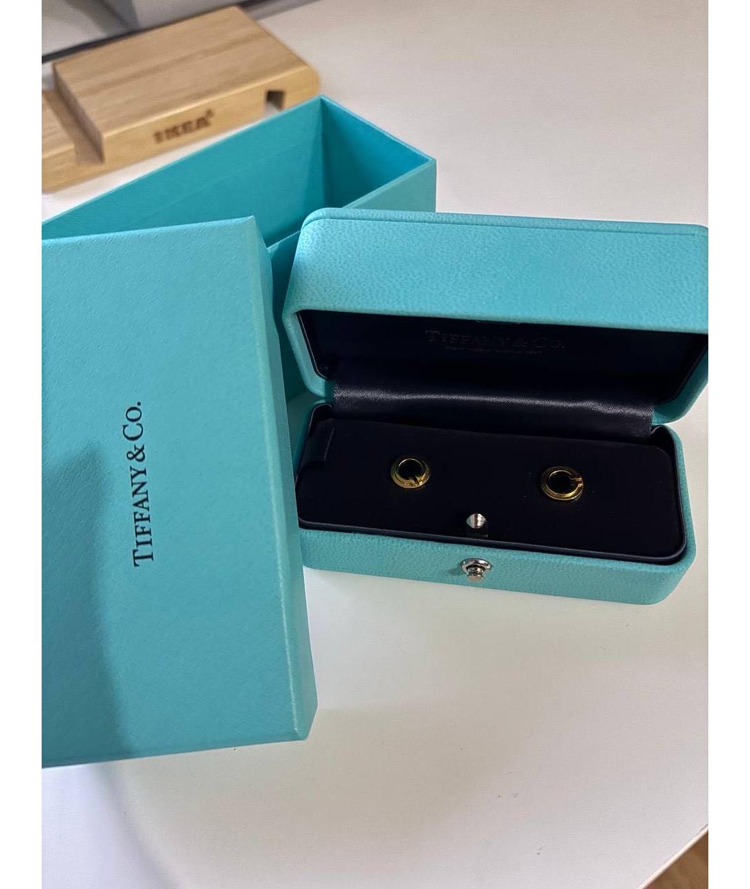 TIFFANY&CO Золотые серьги из желтого золота, фото 7