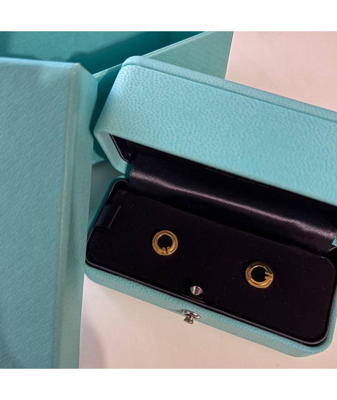 TIFFANY&CO Золотые серьги из желтого золота, фото 3