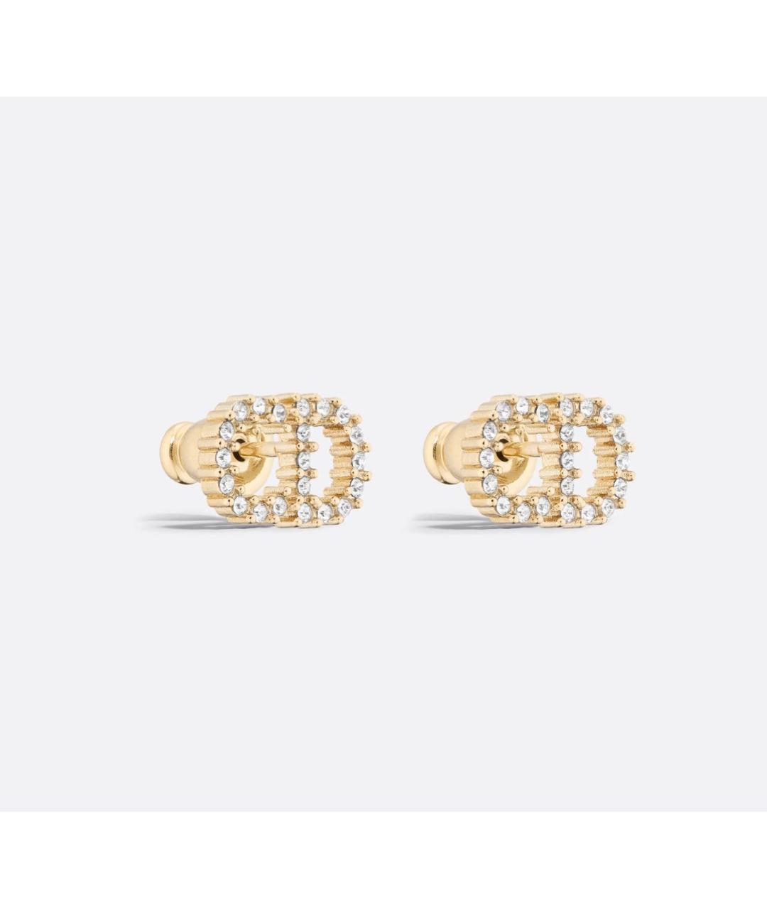 CHRISTIAN DIOR Золотые серьги, фото 2