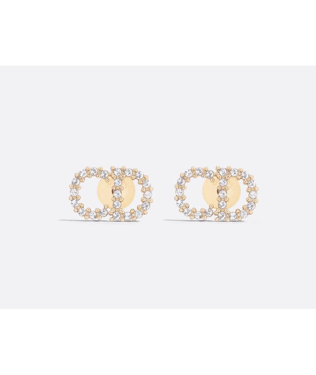 CHRISTIAN DIOR Золотые серьги, фото 5