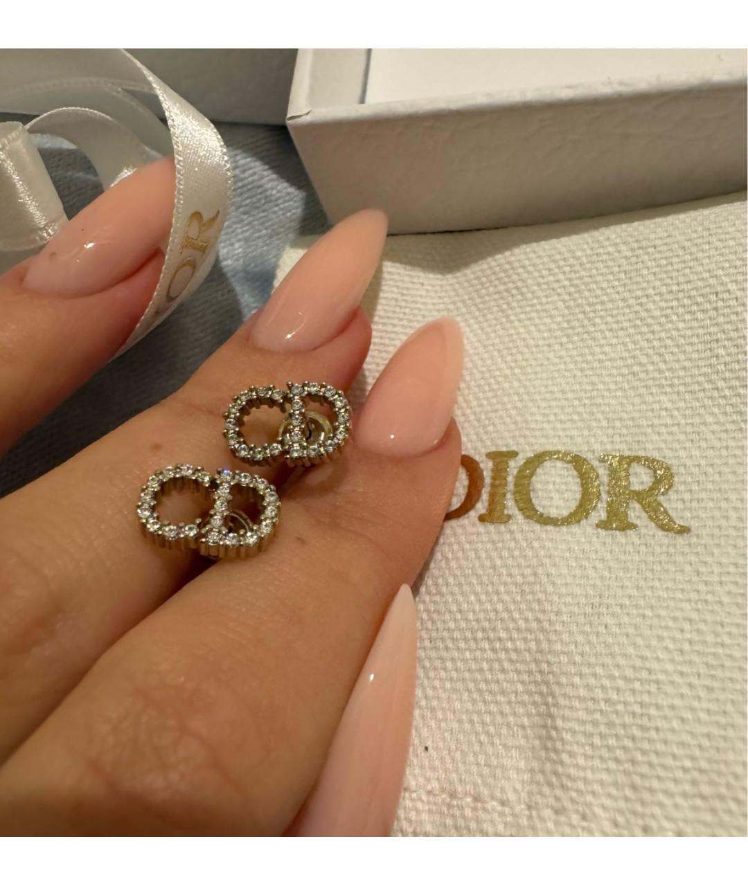 CHRISTIAN DIOR Золотые серьги, фото 3