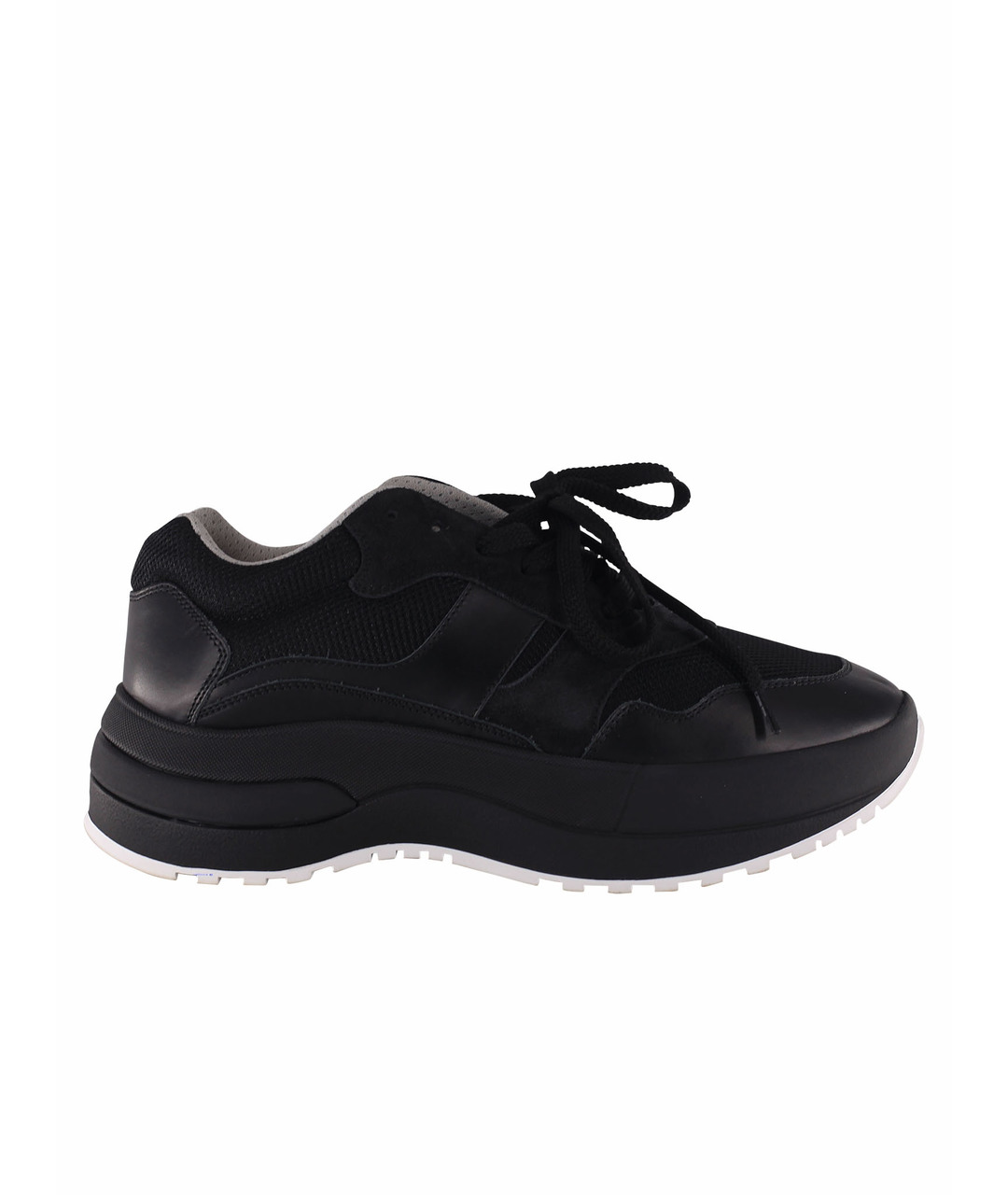 CELINE PRE-OWNED Черные кожаные кроссовки, фото 1