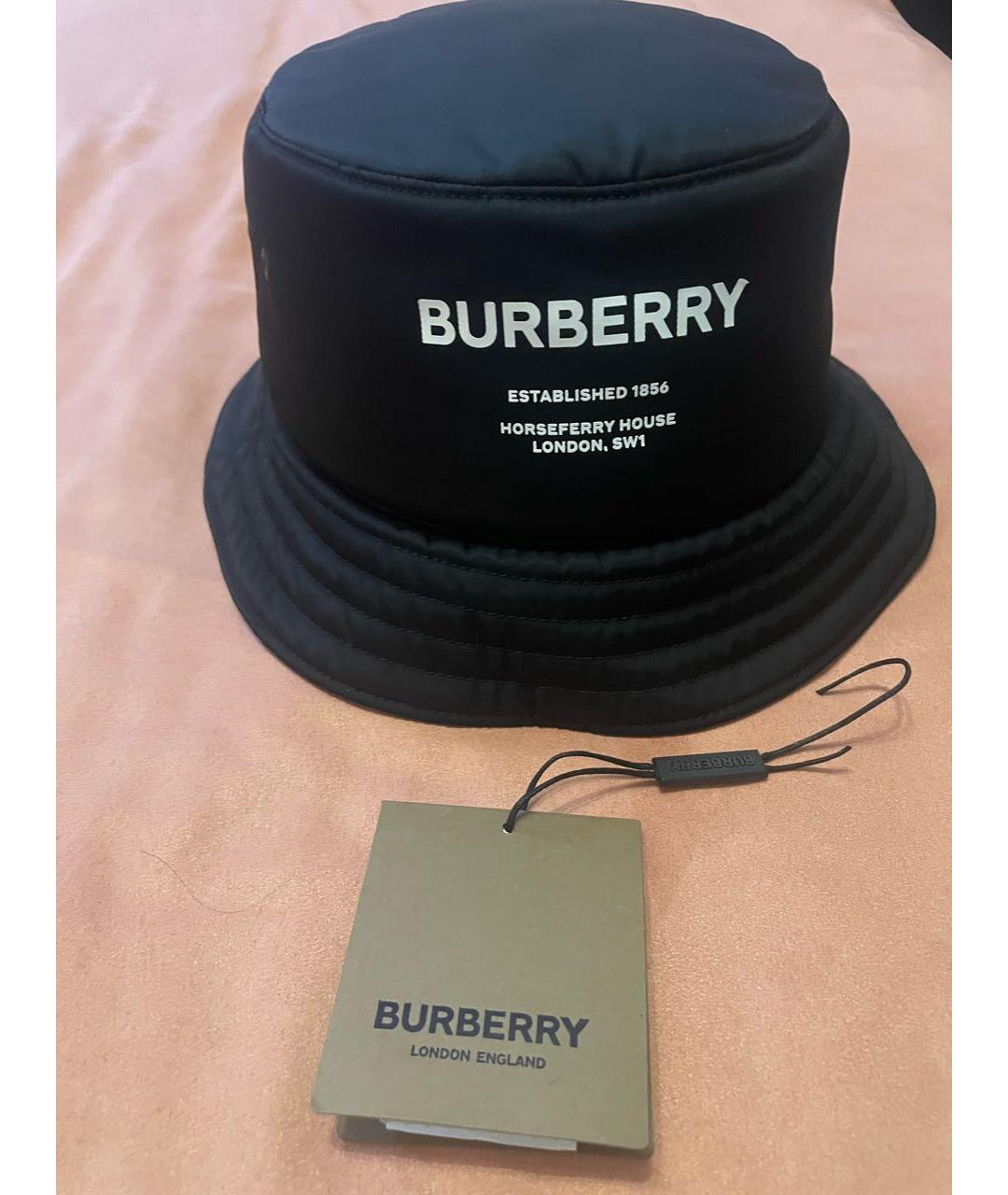 BURBERRY Черная панама, фото 5