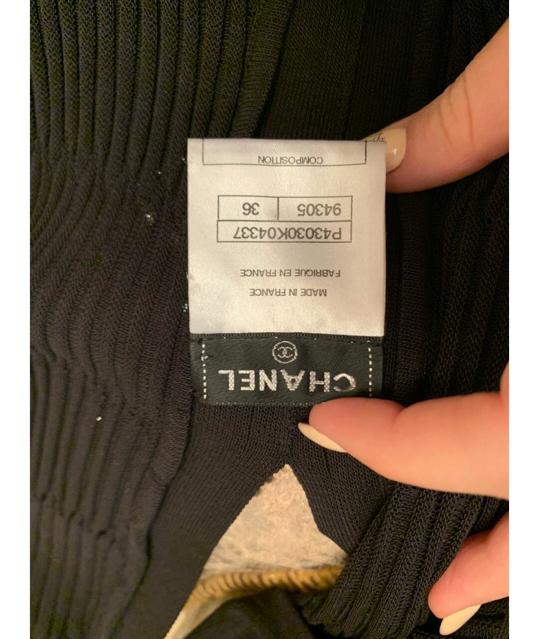 CHANEL Черное платье, фото 6