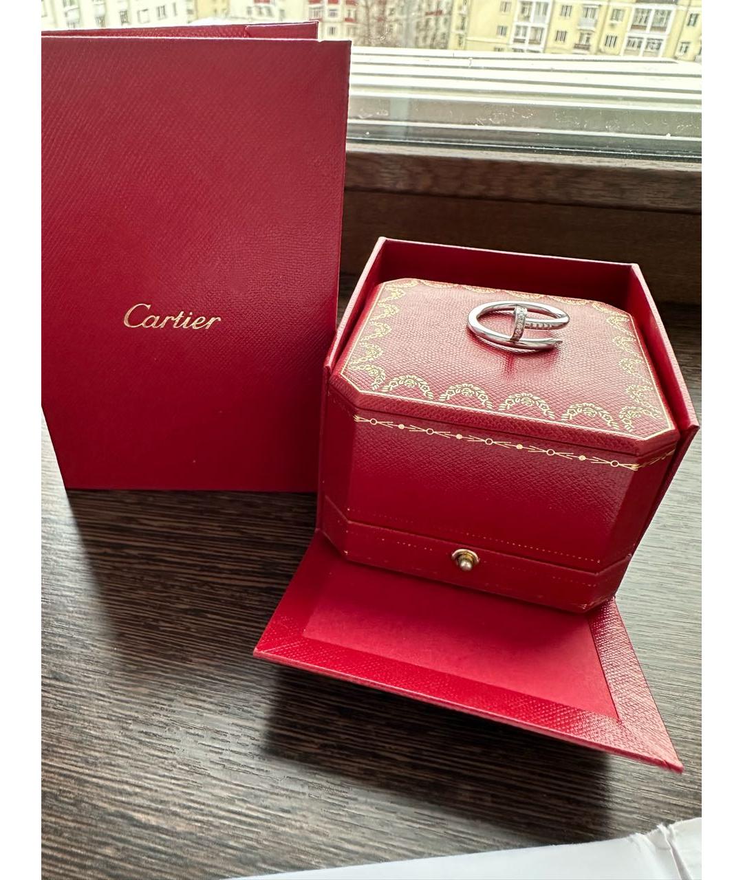 CARTIER Серебряное кольцо из белого золота, фото 8