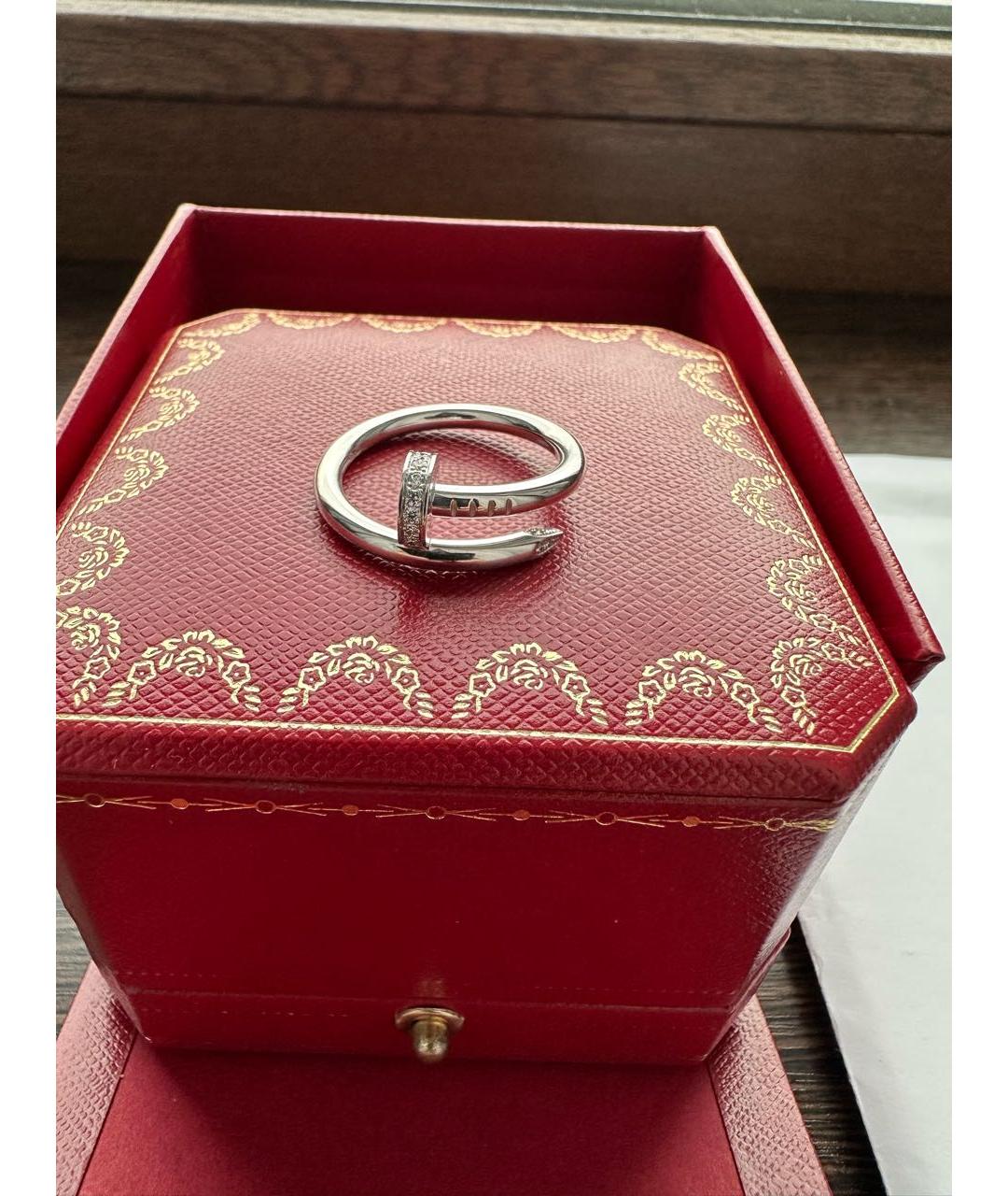 CARTIER Серебряное кольцо из белого золота, фото 3