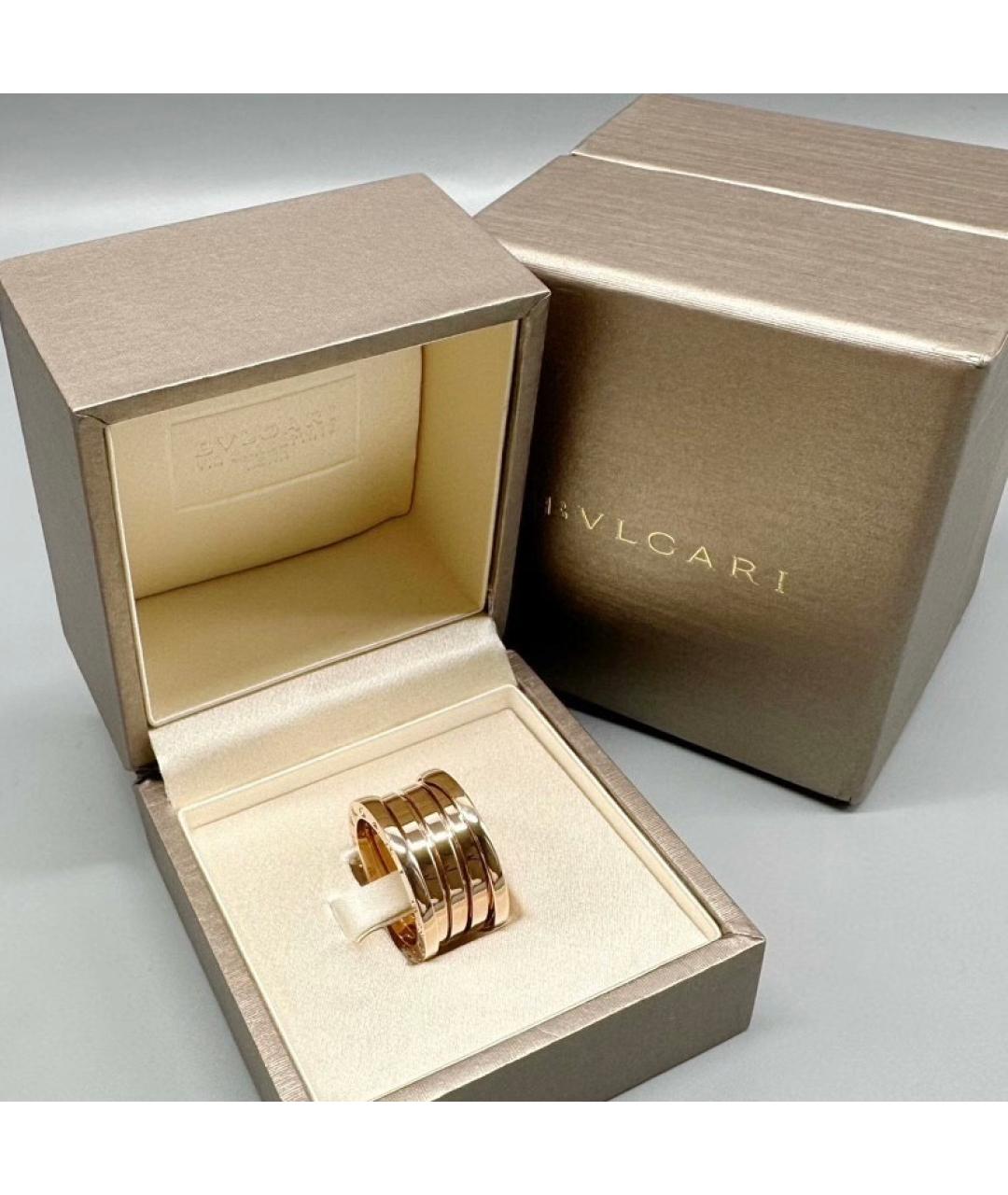BVLGARI Розовое кольцо из розового золота, фото 2