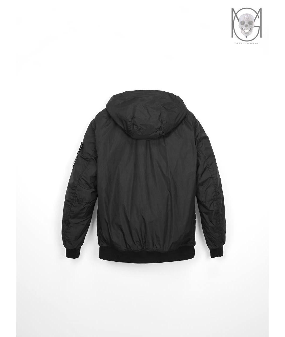 STONE ISLAND Черная куртка, фото 2